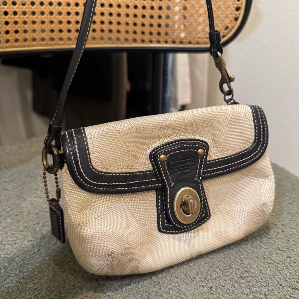 Vintage Coach Wristlet